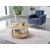 Elton Wood/Metal Round Coffee Table
