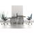 Ergonomic Master MFC Rectangular Office Desk w/Manual Height Adjustment