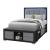 Emma Platform Storage Bedroom Set with LED and USB