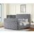 Encore Upholstered Sleigh Storage Bed, King Size