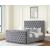 Encore Upholstered Sleigh Storage Bed, King Size