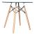 Dover Round Glass Bistro Dining Table
