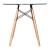 Dover Round Glass Bistro Dining Table