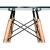 Dover Round Glass Bistro Dining Table