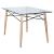 Dover Rectangle Glass Dining Table