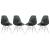 Dover Plastic Side Chair (Set of 4)