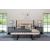 Devereux Fabric/Metal Bench