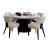 Topanga Wood Round Dining Room Set