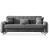 Escalade Microfiber Convertible Storage Living Room Set