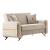 Escalade Microfiber Convertible Storage Living Room Set