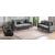 Escalade Microfiber Convertible Storage Sofa