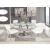 Evelyn Round Glass Dining Table
