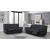 Evelyn Leather Air Power Console Reclining Loveseat