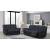 Evelyn Polyester Microfiber/Leather Air Power Reclining Loveseat