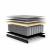 Cassius Deluxe Excess Lounger Fabric Sofa Bed w/Chrome Legs