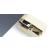 Move&Lead Veneer Rectangular Executive Fixed Desk with Built-in Power Socket Block, Grommet & Cover for Power Socket