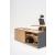 Viga Office Melamine Executive Desk w/Storage & Pedestal