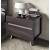 New Star ESF Wood Veneer Nightstand w/2 Drawers