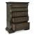 Ashley SM Maylee Polyester Fabric Upholstered Canopy Bedroom Set