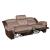 Chai Microfiber Double Reclining Sofa
