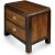 Patra Wood Nightstand w/2 Drawers