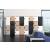 Choice Office Single Row Locker w/2 Small & 1 Big Lockable Doors w/Electronic Keypad Lock & Mail Slots