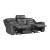 Danio Leather/Bi-Cast Vinyl Reclining Living Room Set