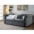 Leanna Fabric/Wood Daybed w/Trundle