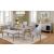 Diocles Flanelette/Wood Dining Bench