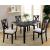 Glenham 5-Piece Wood/Fabric Dining Set