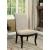 Ornette Fabric/Wood Dining Side Chair, Set of 2