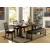 Paulina Wood/Metal Rectangular Dining Set