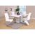 Midvale Wood Gloss Extendable Dining Set