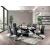 Midvale Wood Gloss Extendable Dining Set