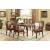 Johannesburg Faux Marble/Wood Dining Set