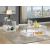 Torkel Glass/Lacquer Storage Coffee Table Set