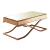 Sundance Mirror/Metal Coffee Table Set