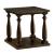 Luan Wood Storage End Table