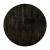 Carrie Wood Round Storage Coffee Table