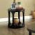 Carrie Wood Round Storage Coffee Table Set