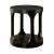 Carrie Wood Round Storage Coffee Table Set