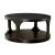 Carrie Wood Round Storage Coffee Table