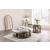 Mika Wood Round Storage Coffee Table Set