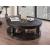 Mika Wood Round Storage Coffee Table Set