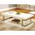 Meda Lacquer/Chrome Storage Coffee Table