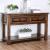 Annabel Wood Storage Sofa Table w/2 Drawers