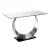 Orla Glass/Steel Coffee Table Set