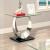 Orla Glass/Steel End Table