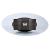 Lodia Glass/Lacquer Oval Coffee Table Set