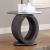 Lodia Glass/Lacquer Oval Coffee Table Set